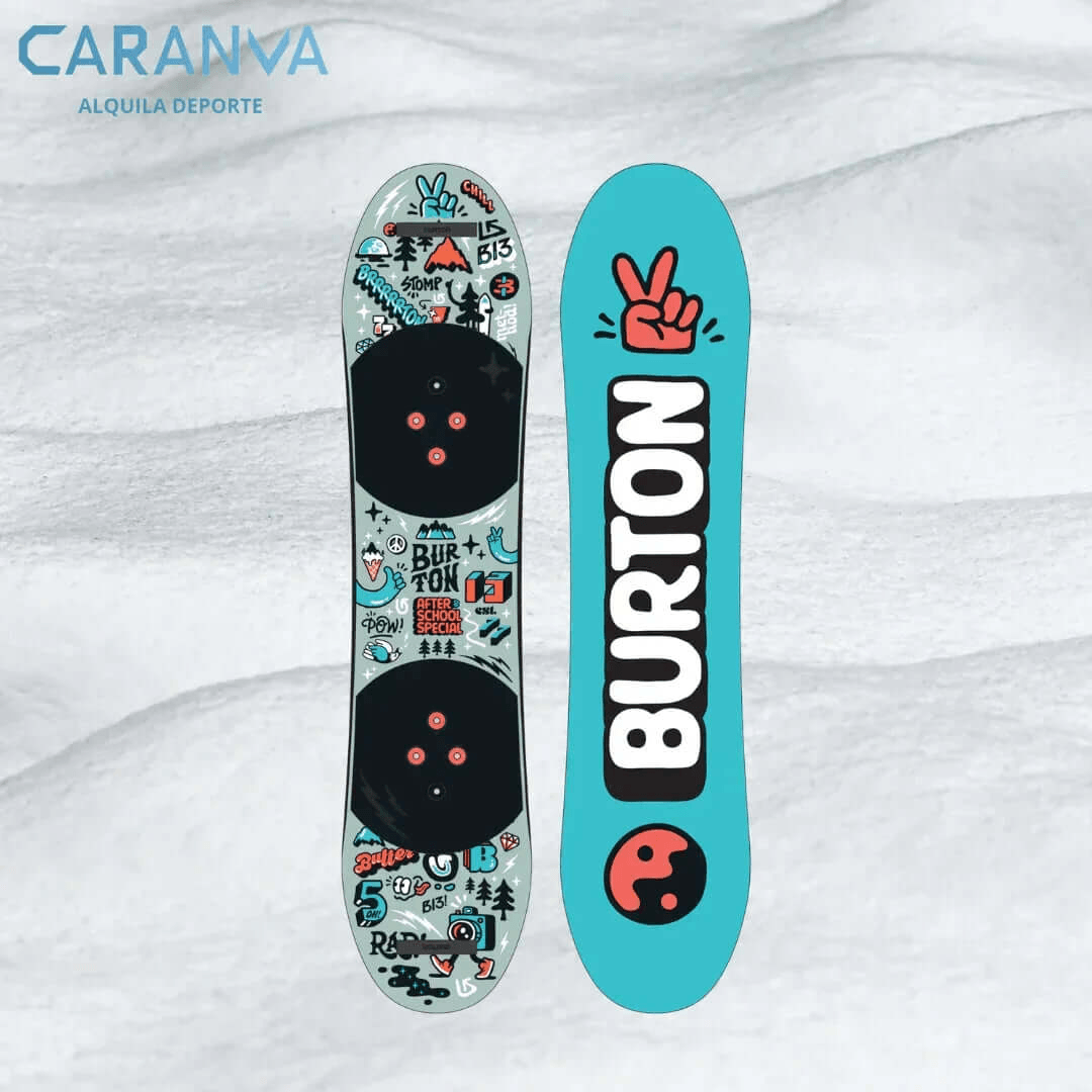 Alquiler esquís Corralco - SnowBoard / Niños / Tabla -CaranvaSports - temporada 2026