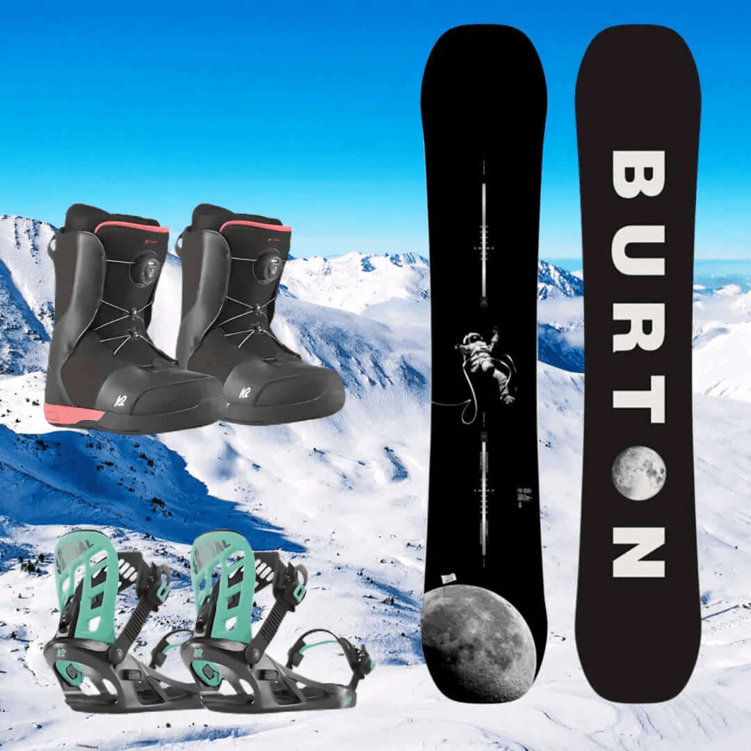 Alquiler Esquís Livigno - SnowBoard / Silver / Equipo Completo -CaranvaSports - temporada 2026