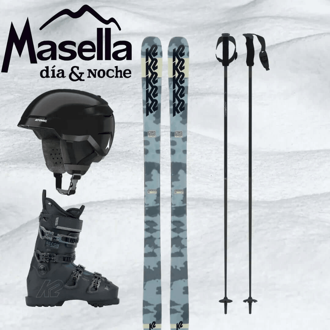 Alquiler Esquís Masella - Esquí / Bronce / Equipo Completo -CaranvaSports - temporada 2026