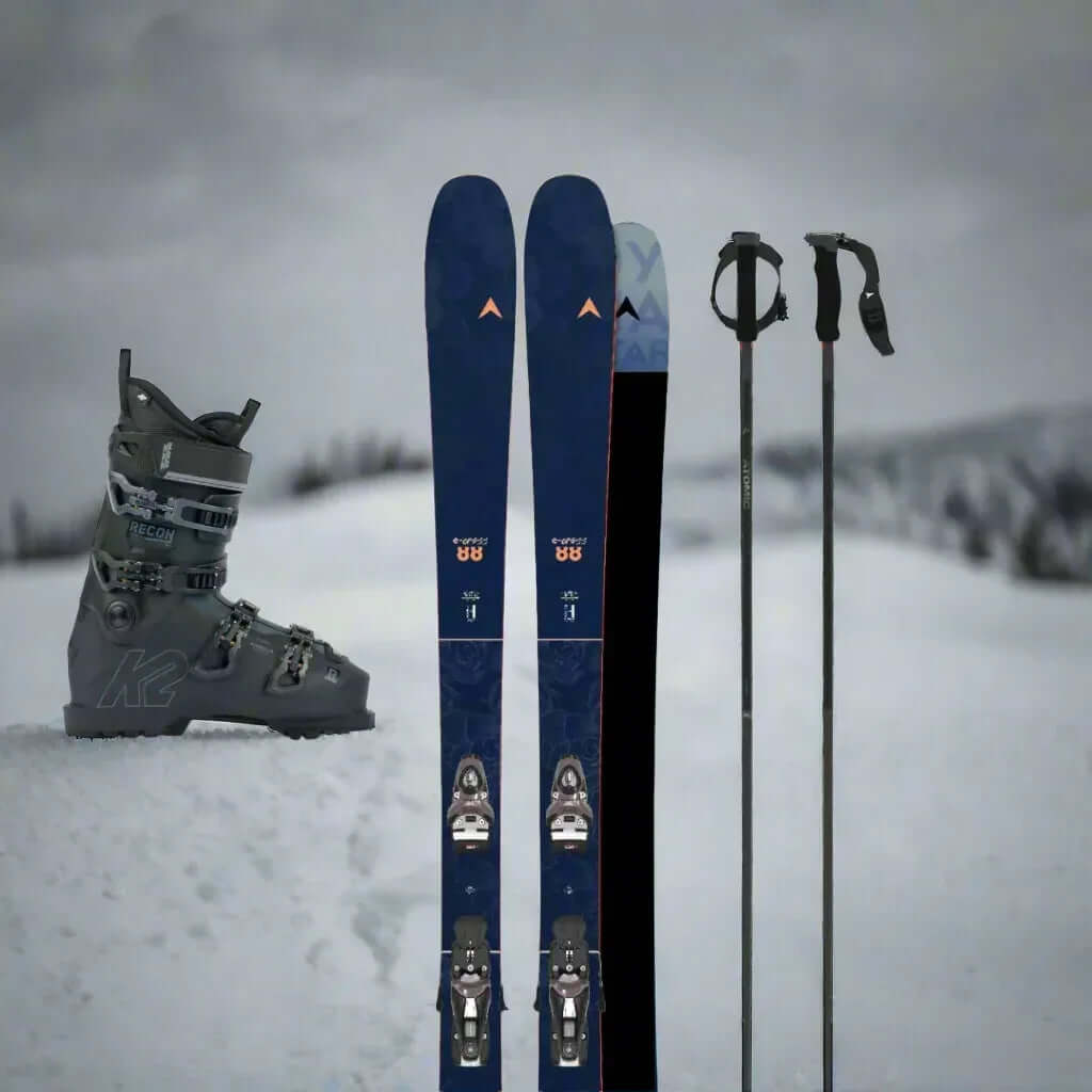 Alquiler esquís Cerro Catedral - Esquí / Standar / Equipo Completo -CaranvaSports - temporada 2026