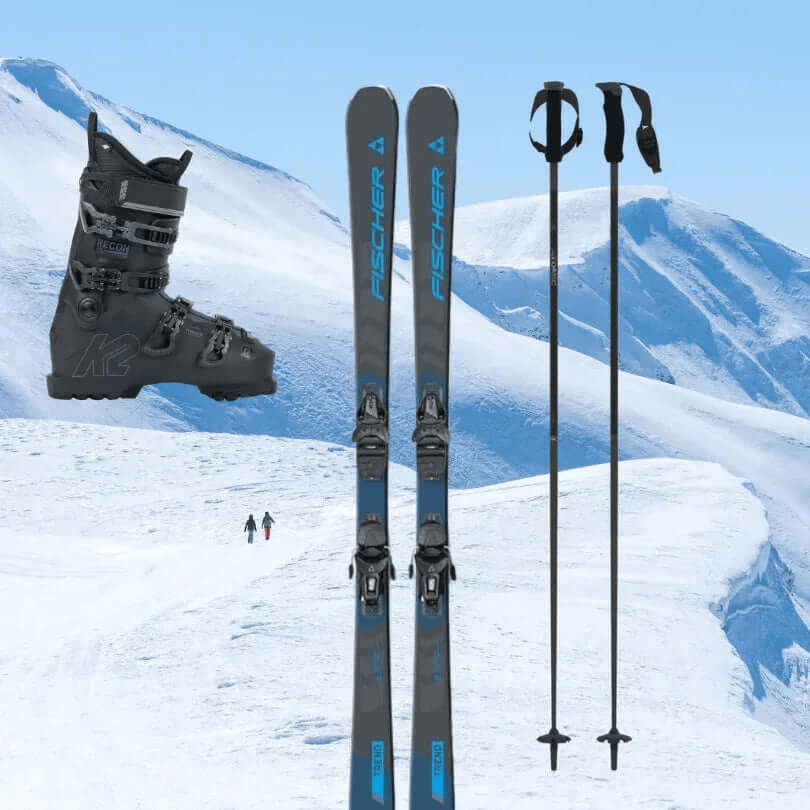 Alquiler de esquís Nevados de Chillán - Esquí / Esquí de Fondo / Equipo Completo -CaranvaSports - temporada 2026
