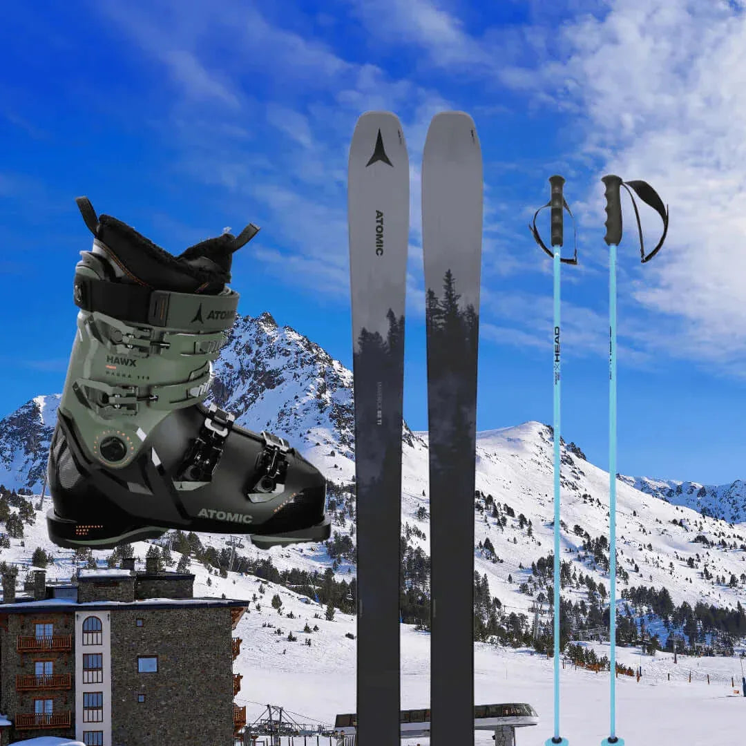 Alquiler Esquís La Massana - Esquí / Silver / Equipo Completo -CaranvaSports - temporada 2026