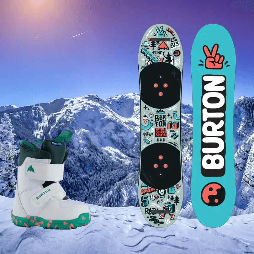 Alquiler Esquís Cerler, Huesca - Snowboard / Niños (70-135) / Equipo Completo -CaranvaSports - temporada 2026