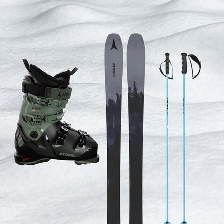 Alquiler Esquís Navacerrada Madrid - Esquí / Intermedio / Equipo Completo -CaranvaSports - temporada 2026