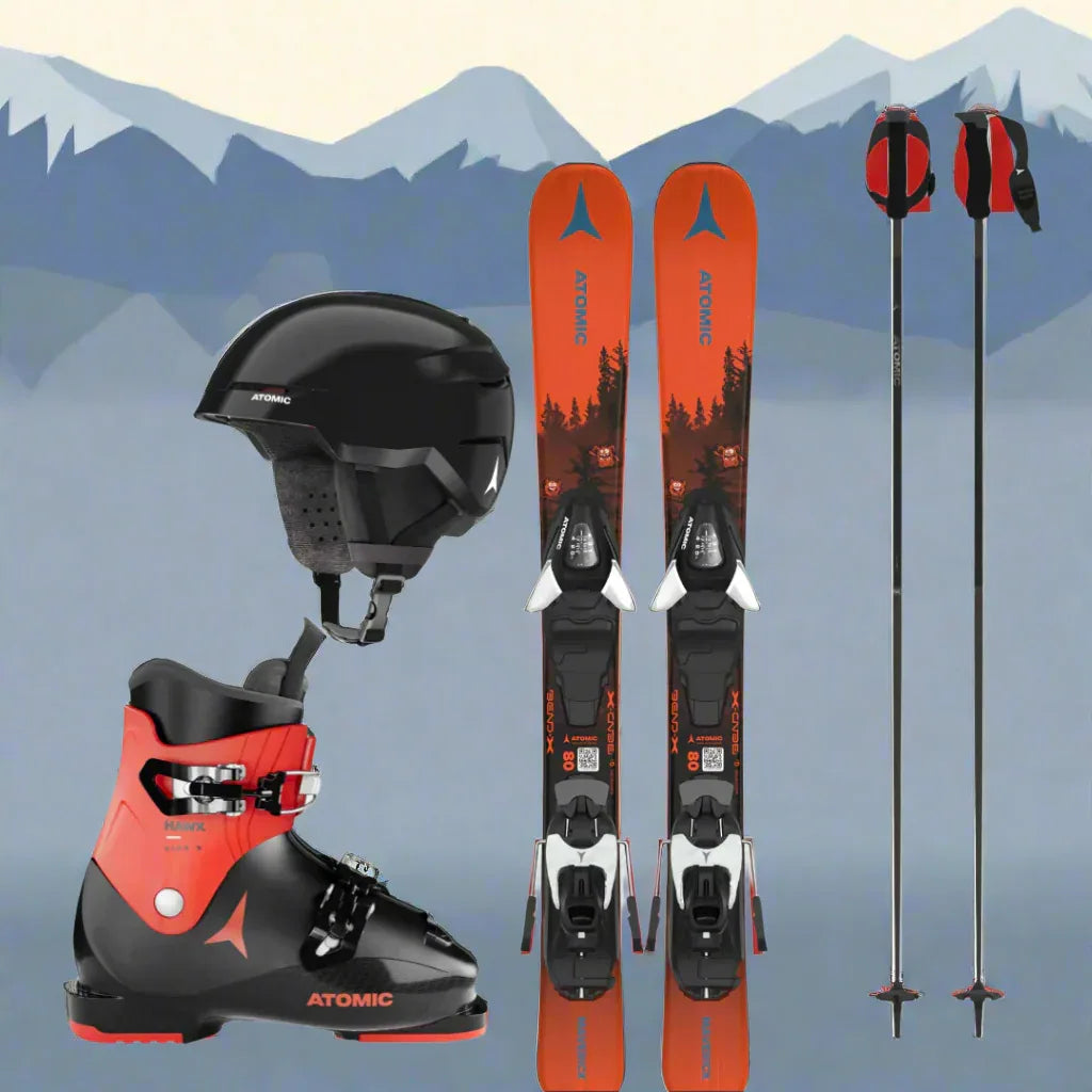 Alquiler de esquís Chapelco - Esquí / Menor 12 años / Equipo Completo - Caranva