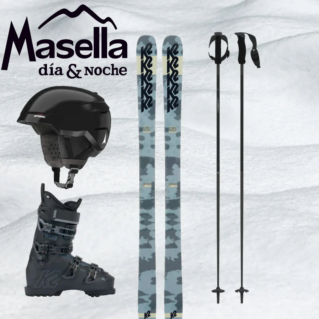 Alquiler Esquís Masella - Esquí / Intermedio / Equipo Completo - Caranva