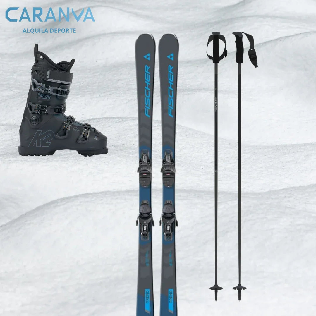 Alquiler Esquís Valdelinares - Esquí - Adulto / Equipo Completo - Caranva