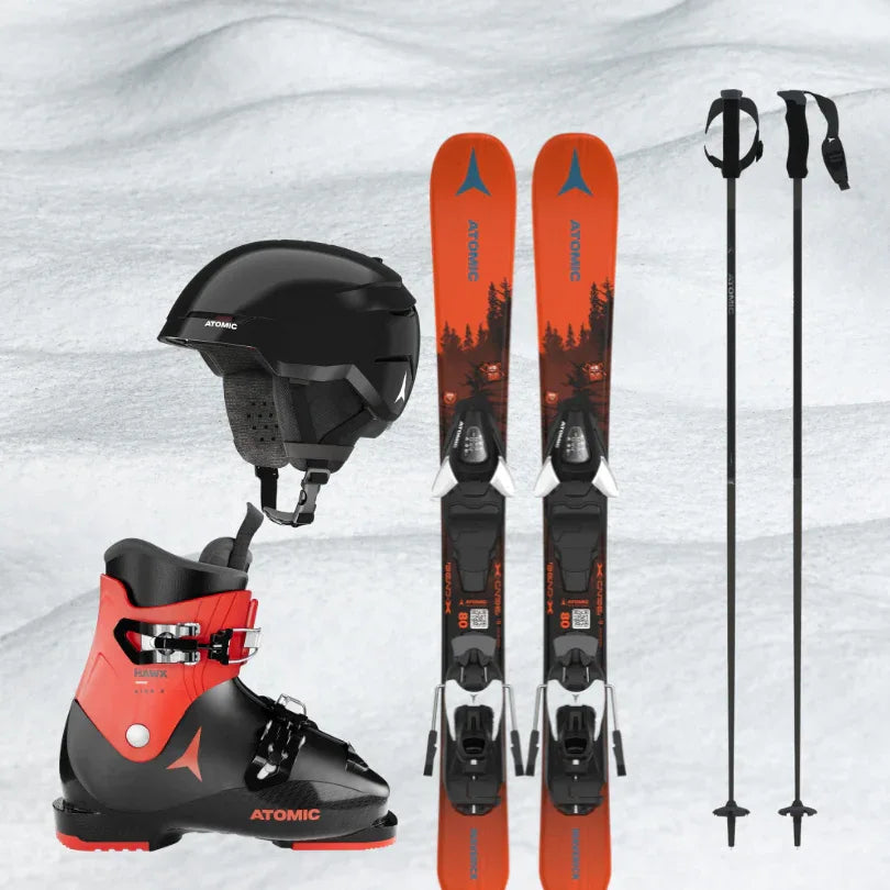 Alquiler Esquís Escarrilla - Esquí / Niños (70-120) / Equipo Completo - Caranva