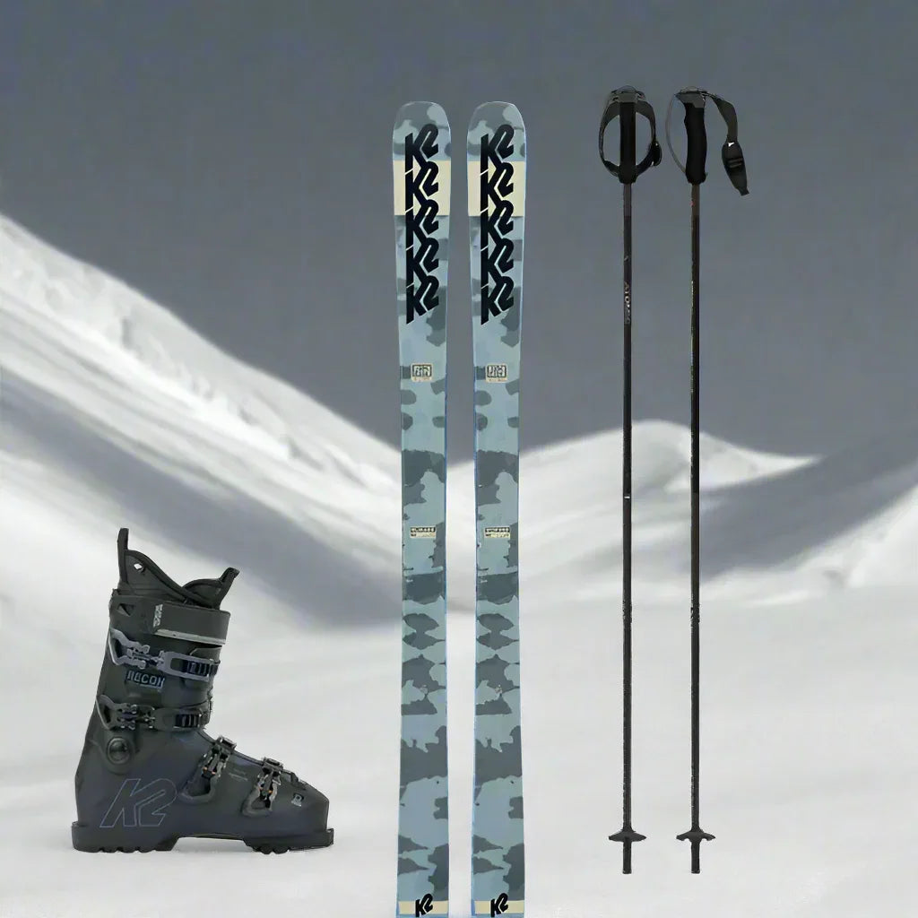 Alquiler esquís Cerro Catedral - Esquí / Standar / Equipo Completo - Caranva